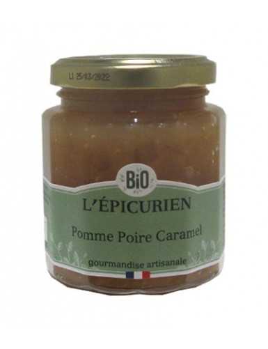 Confiture Pomme Poire Caramel Bio